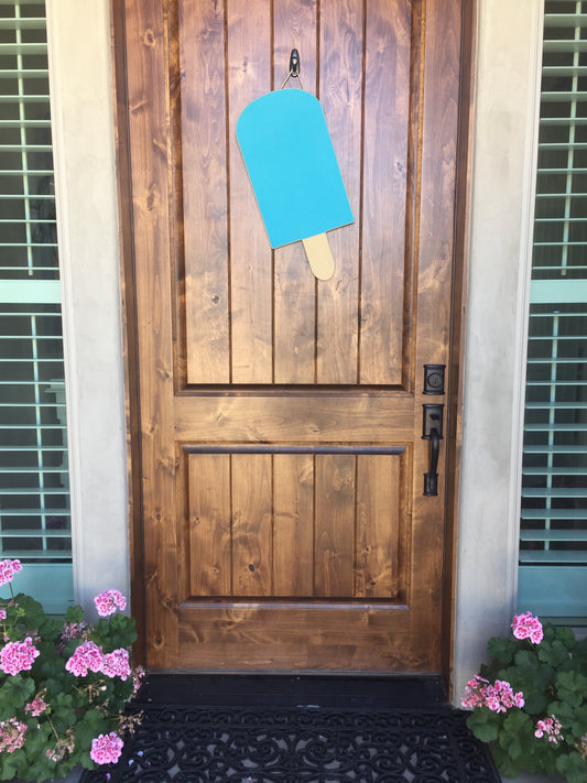 Charming Popsicle Door Sign – Sweet Summer Welcome Decor for a Fun Home Entrance