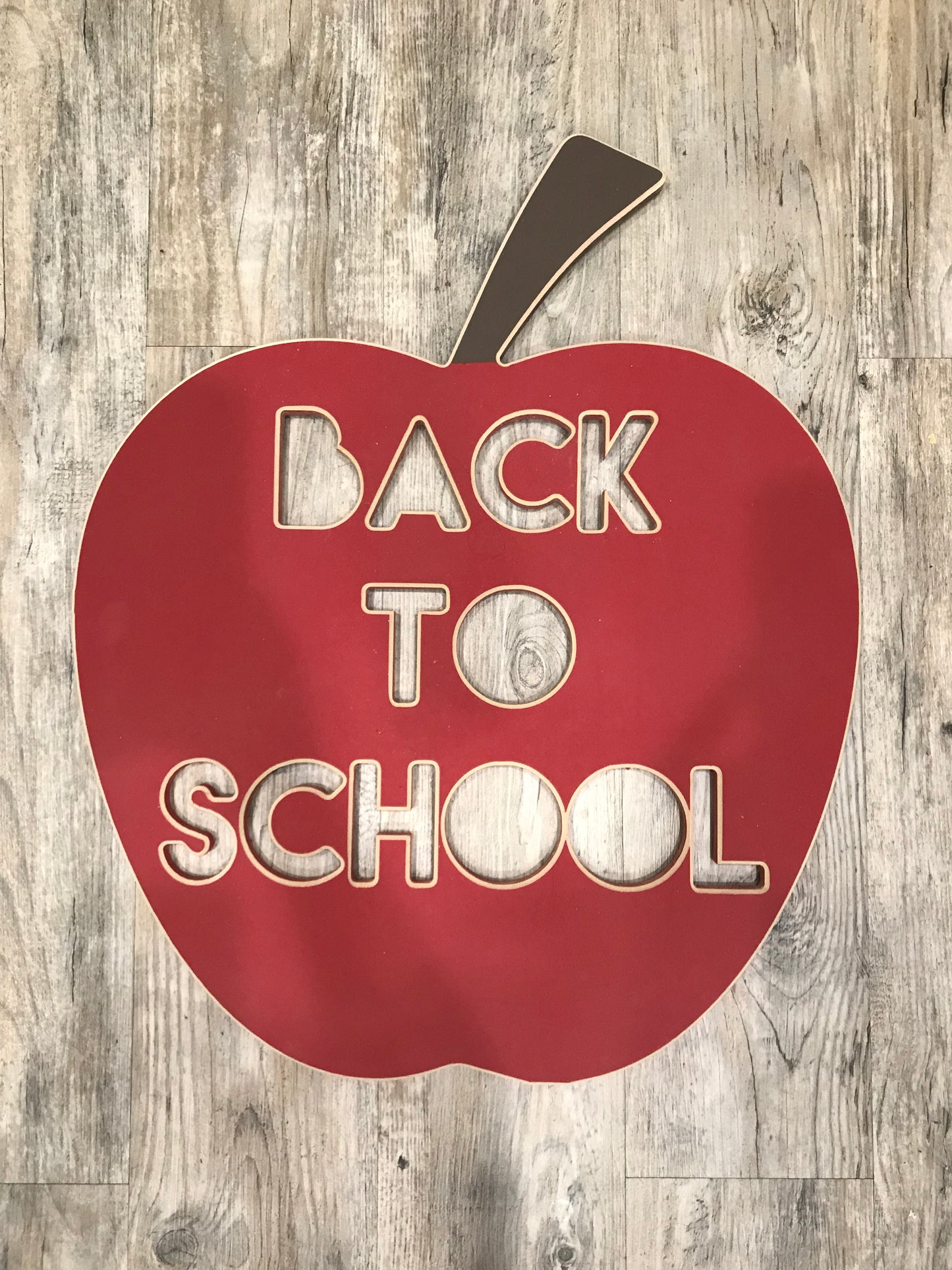 Back to School Apple
